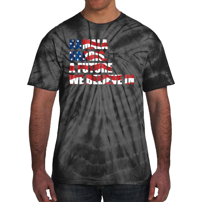 Kamala Harris 2024 Presidential Campaign Tie-Dye T-Shirt