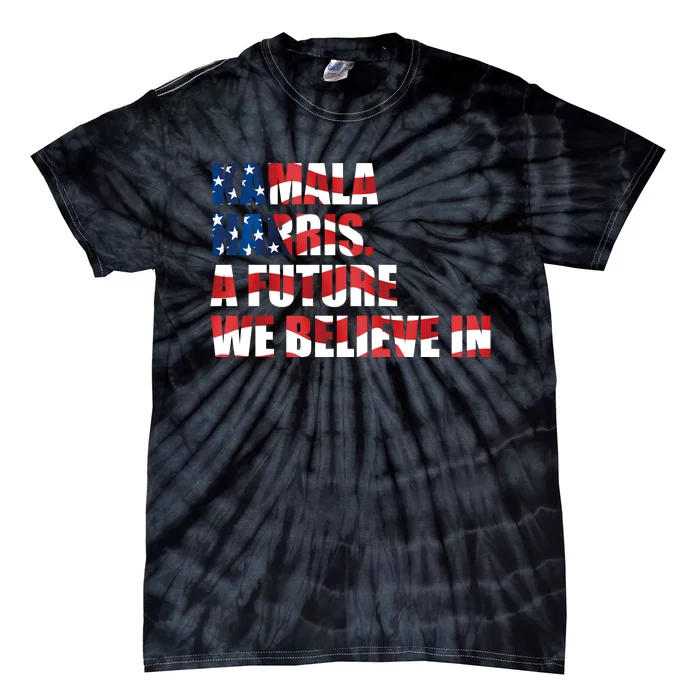 Kamala Harris 2024 Presidential Campaign Tie-Dye T-Shirt