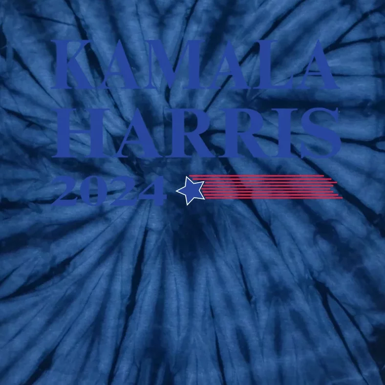 Kamala Harris 2024 For President Campaign American Flag Tie-Dye T-Shirt