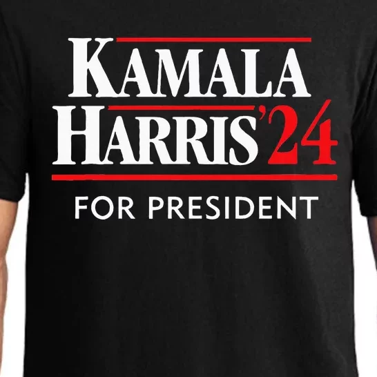 Kamala Harris 24 For President 2024 Pajama Set