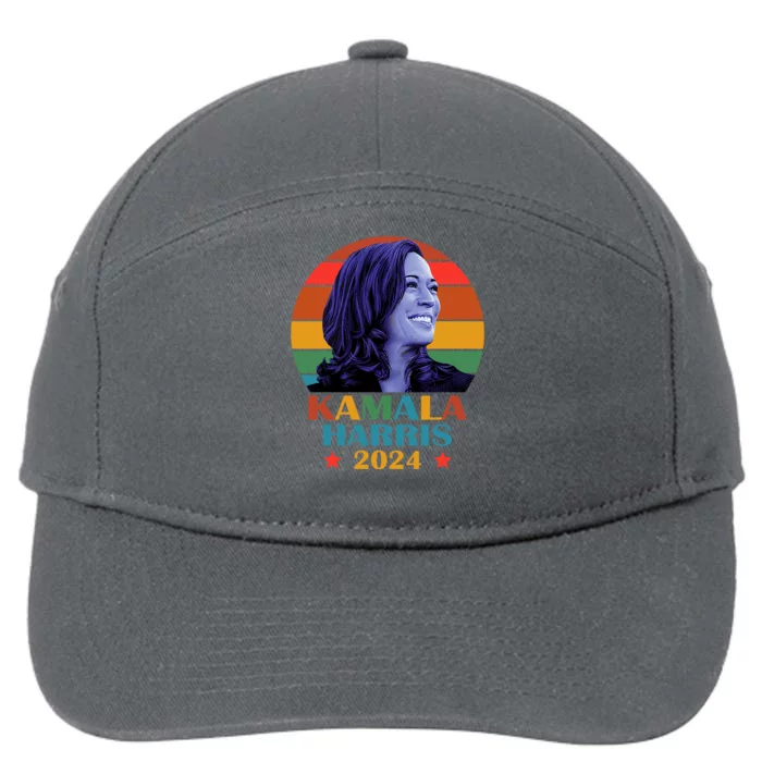 Kamala Harris 2024 Vote President Kamala Election 2024 7-Panel Snapback Hat