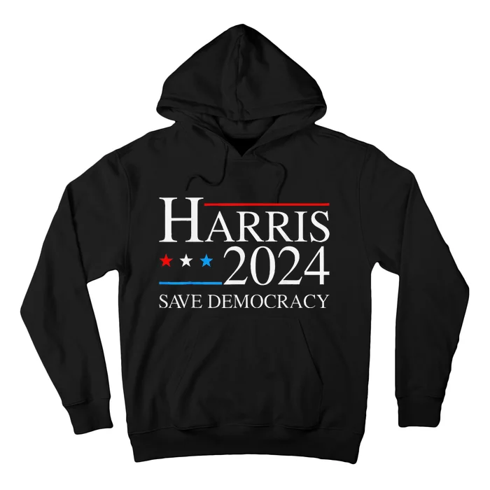 Kamala Harris 2024 Save Democratic Election Campaign Us Flag Hoodie