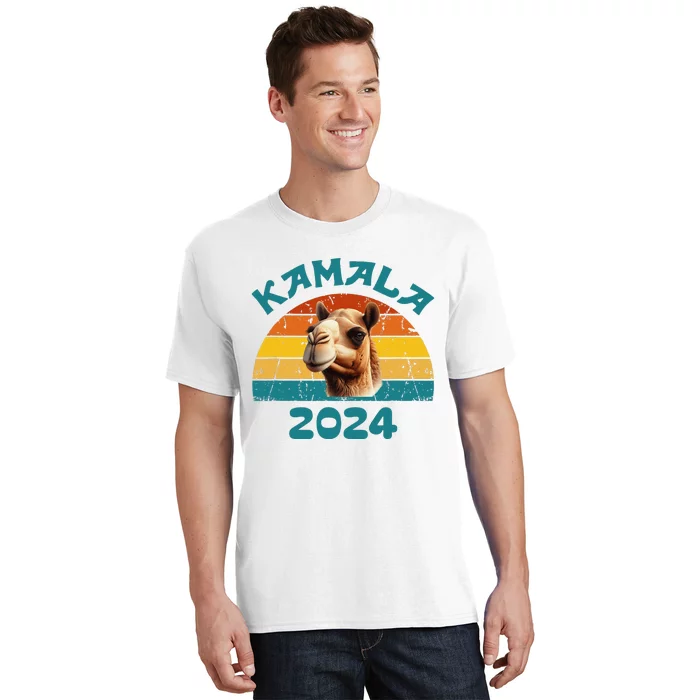 Kamala Harris 2024 For President Retro Camel Campaign T-Shirt