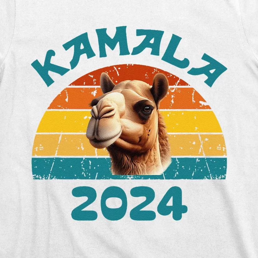 Kamala Harris 2024 For President Retro Camel Campaign T-Shirt