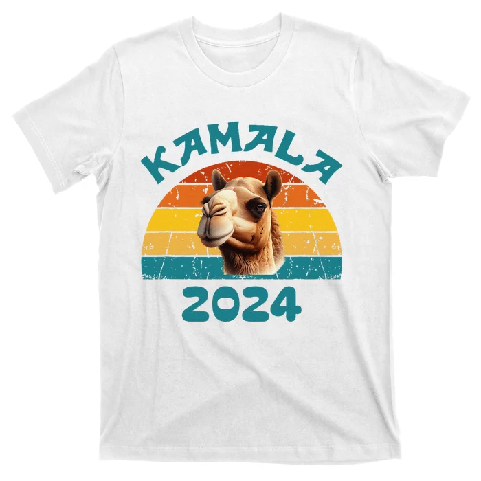 Kamala Harris 2024 For President Retro Camel Campaign T-Shirt