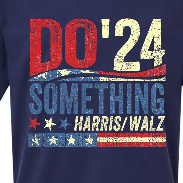 Kamala Harris 2024 Election Michelle Obama Do Something! Sueded Cloud Jersey T-Shirt