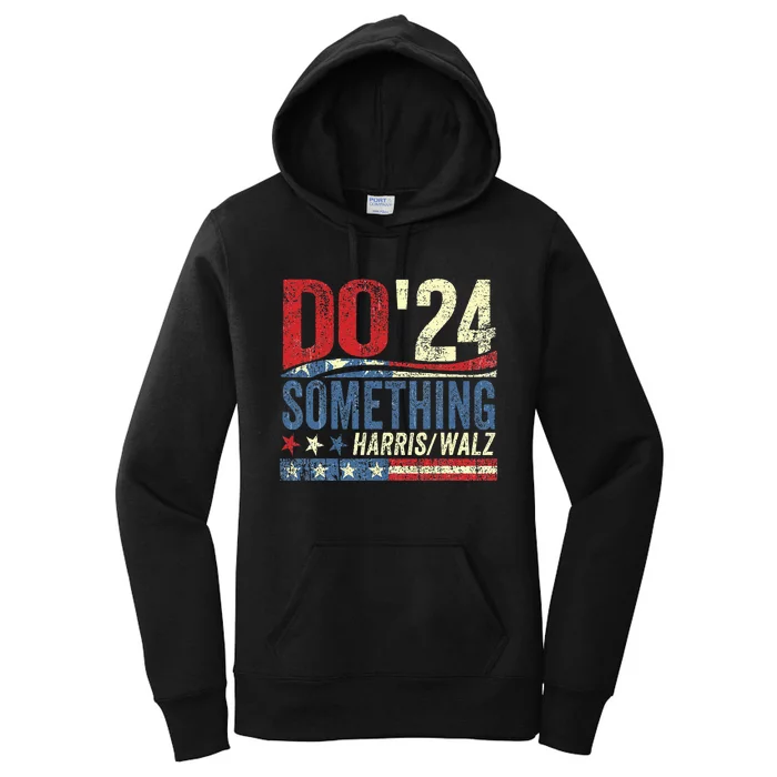 Kamala Harris 2024 Election Michelle Obama Do Something! Women's Pullover Hoodie