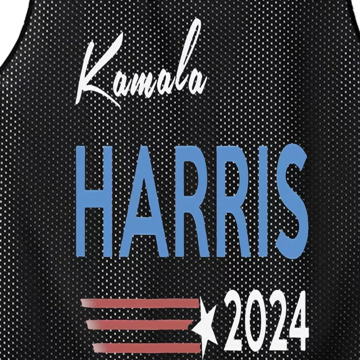 Kamala Harris 2024 For President Campaign Mesh Reversible Basketball Jersey Tank