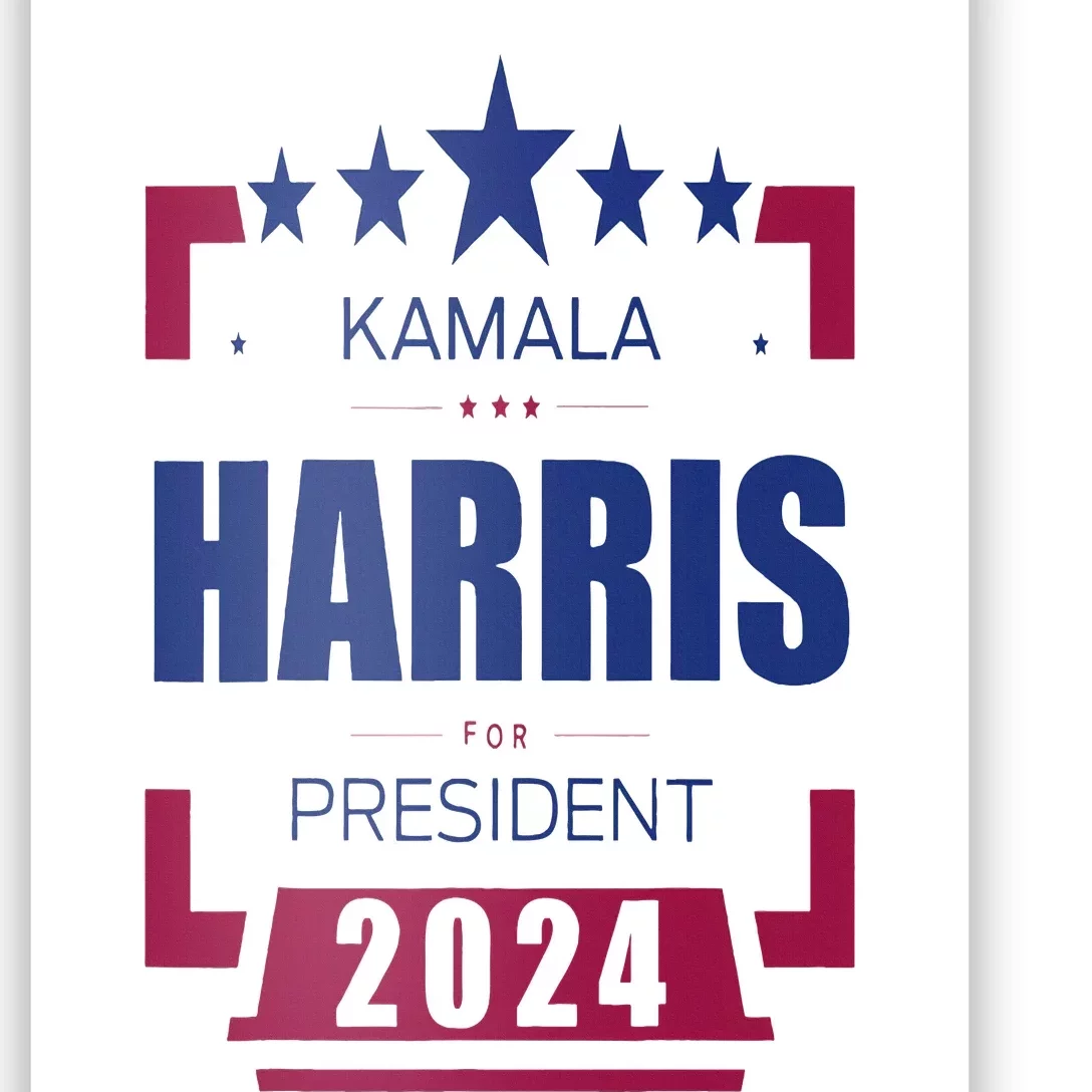 Kamala Harris 2024 For President Harris 2024 Poster