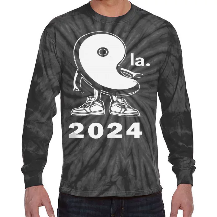 Kamala Harris 2024 For President Kamala Harris 2024 Tie-Dye Long Sleeve Shirt