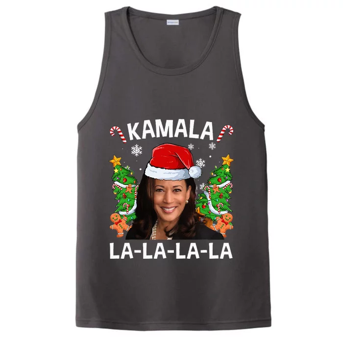 Kamala Harris 2024 Christmas Comma La Xmas Performance Tank