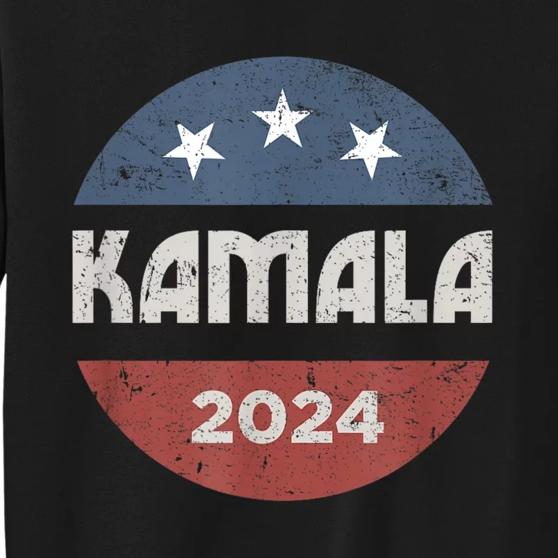 Kamala Harris 2024 For President Campaign Tall Sweatshirt