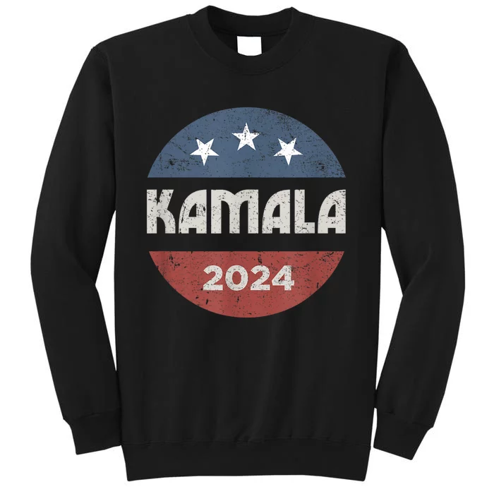 Kamala Harris 2024 For President Campaign Tall Sweatshirt