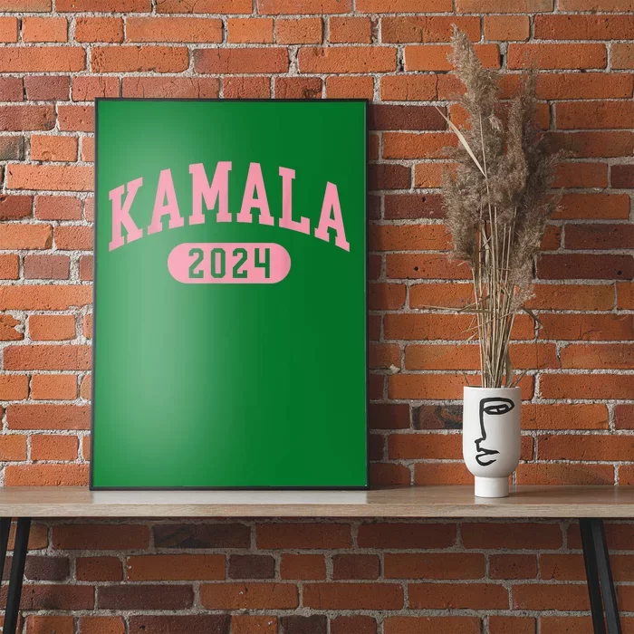 Kamala Harris 2024 President Varsity Vintage Aka Poster