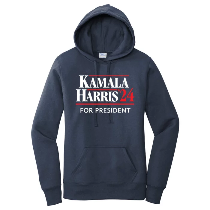 Kamala Harris 24 For President 2024 Gift Women's Pullover Hoodie