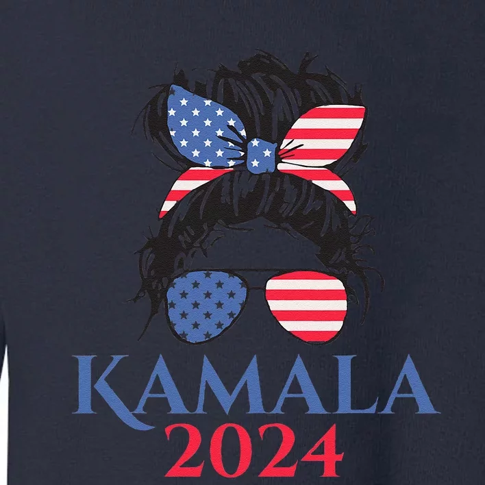 Kamala Harris 2024 Toddler Sweatshirt