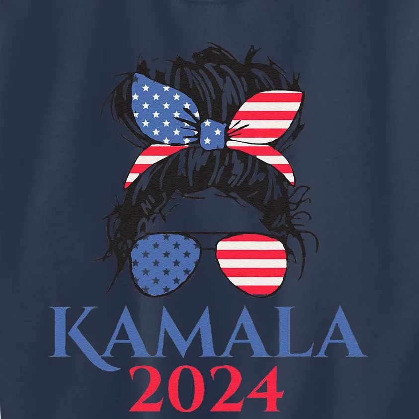 Kamala Harris 2024 Kids Sweatshirt