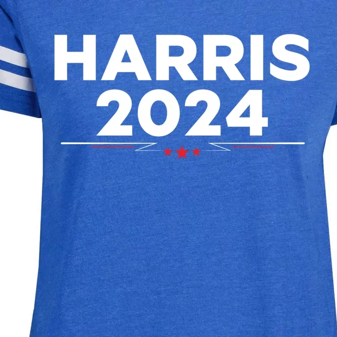 Kamala Harris 2024 For President Enza Ladies Jersey Football T-Shirt