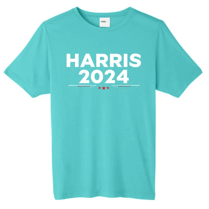 Kamala Harris 2024 For President ChromaSoft Performance T-Shirt