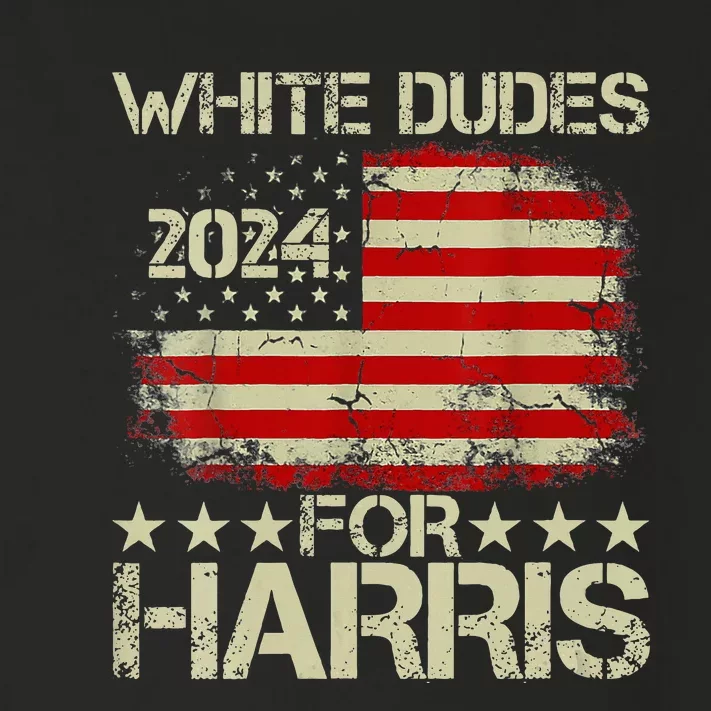 Kamala Harris 2024 White Dudes For Harris 2024 Toddler Long Sleeve Shirt