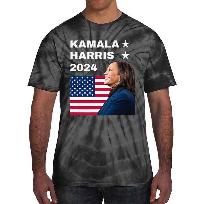 Kamala Harris 2024 Kamala For President Kamala2024 Tie-Dye T-Shirt