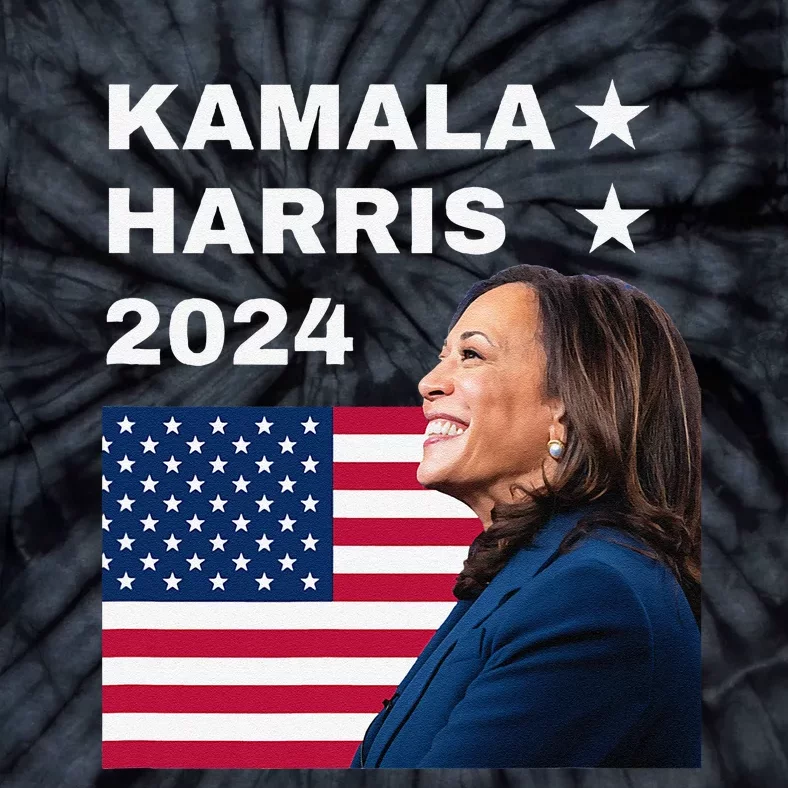 Kamala Harris 2024 Kamala For President Kamala2024 Tie-Dye T-Shirt