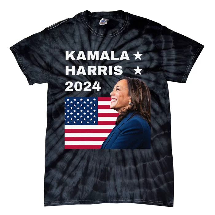 Kamala Harris 2024 Kamala For President Kamala2024 Tie-Dye T-Shirt