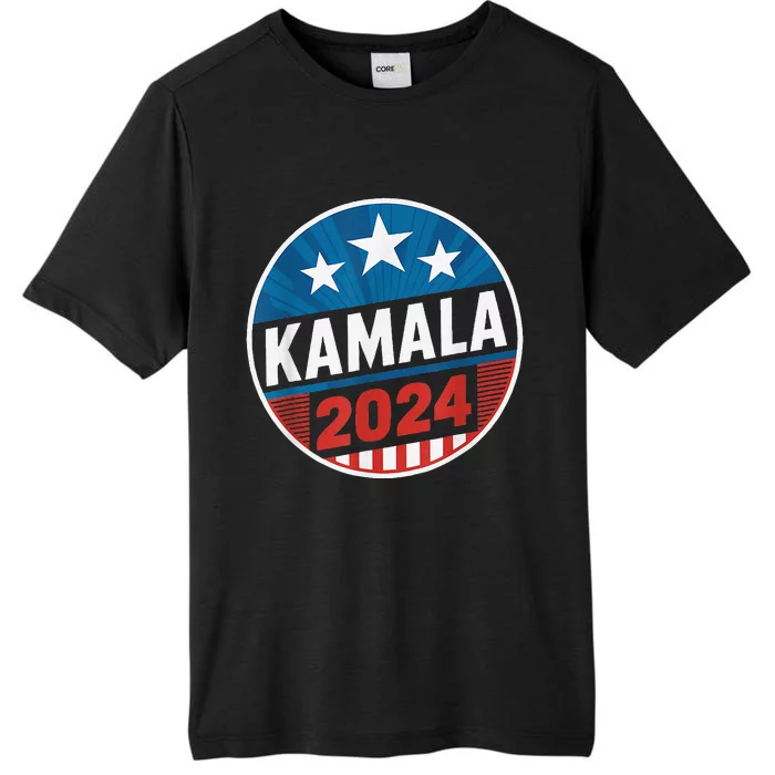 Kamala Harris 2024 For President Campaign ChromaSoft Performance T-Shirt