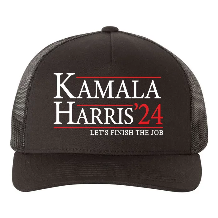 Kamala Harris 2024 Support Graphic Yupoong Adult 5-Panel Trucker Hat