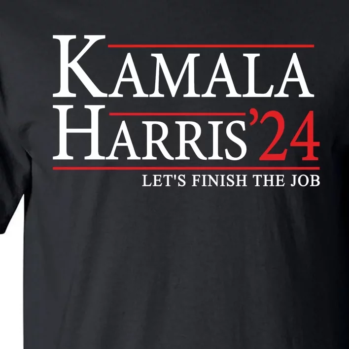 Kamala Harris 2024 Support Graphic Tall T-Shirt