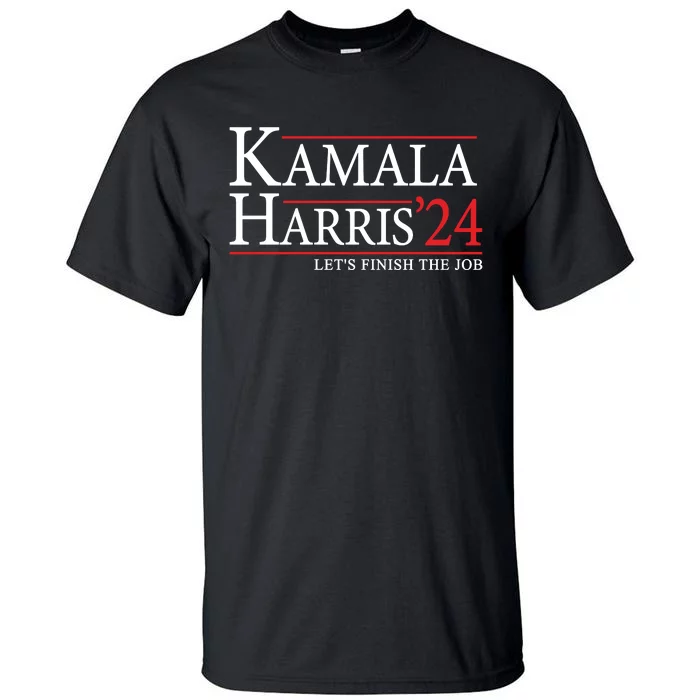 Kamala Harris 2024 Support Graphic Tall T-Shirt