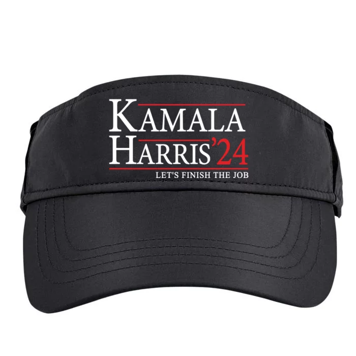 Kamala Harris 2024 Support Graphic Adult Drive Performance Visor