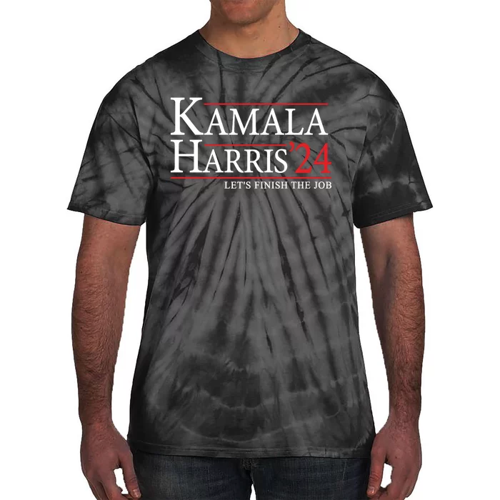 Kamala Harris 2024 Support Graphic Tie-Dye T-Shirt