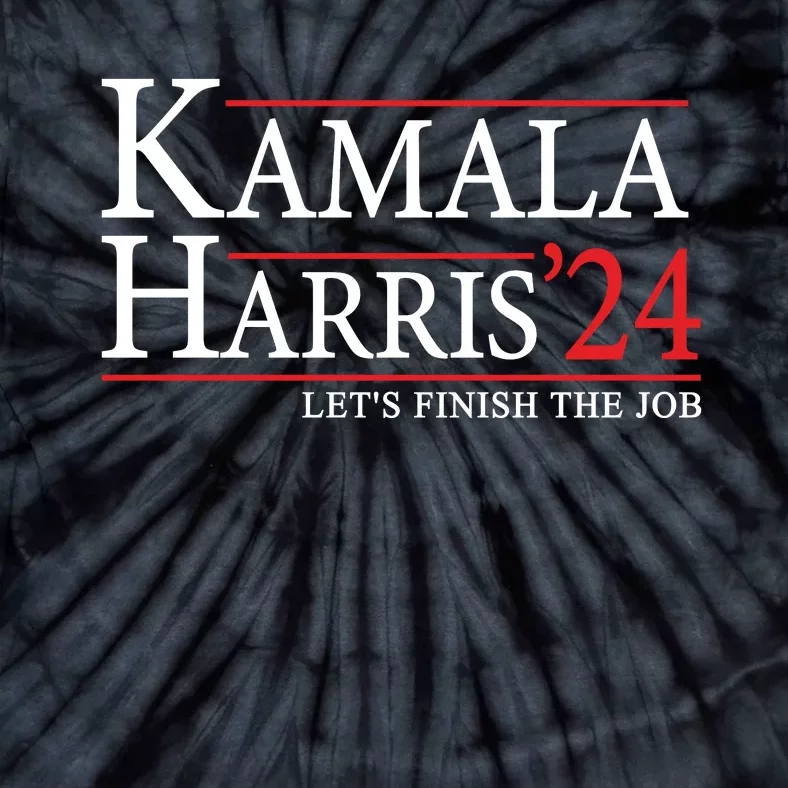 Kamala Harris 2024 Support Graphic Tie-Dye T-Shirt