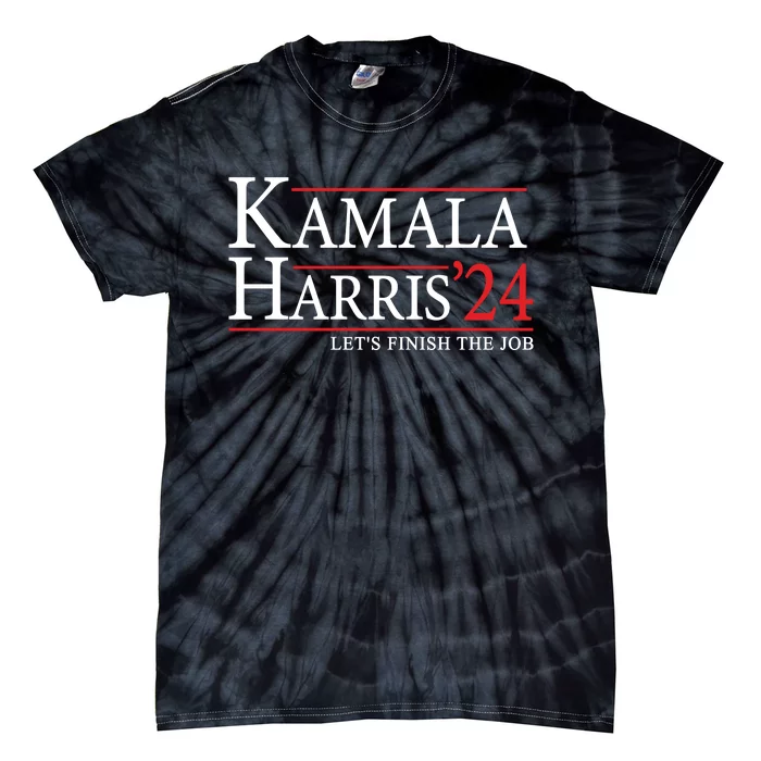 Kamala Harris 2024 Support Graphic Tie-Dye T-Shirt