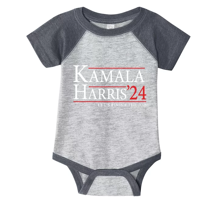 Kamala Harris 2024 Support Graphic Infant Baby Jersey Bodysuit