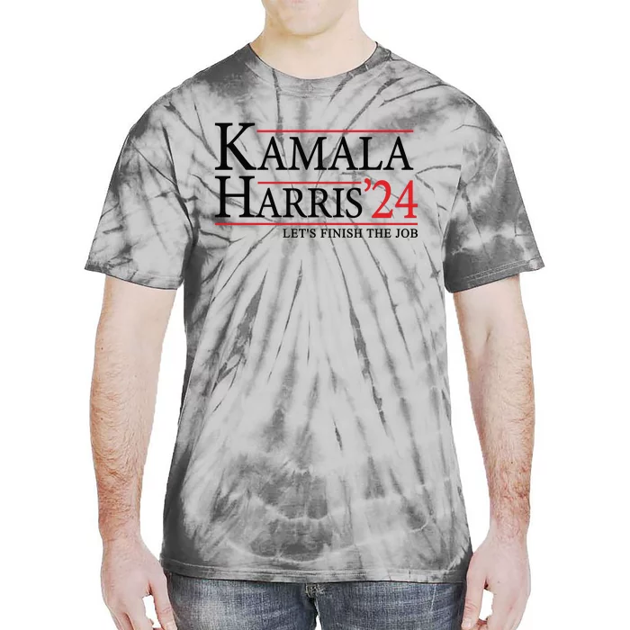 Kamala Harris 2024 Support Graphic Tie-Dye T-Shirt