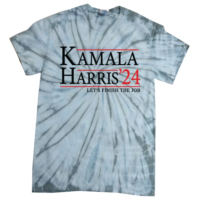 Kamala Harris 2024 Support Graphic Tie-Dye T-Shirt