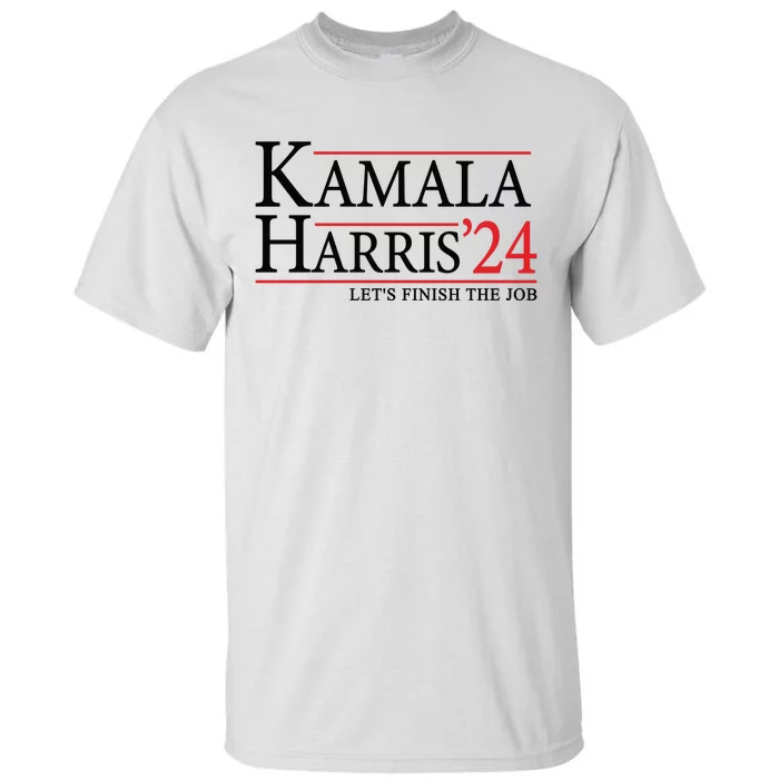 Kamala Harris 2024 Support Graphic Tall T-Shirt