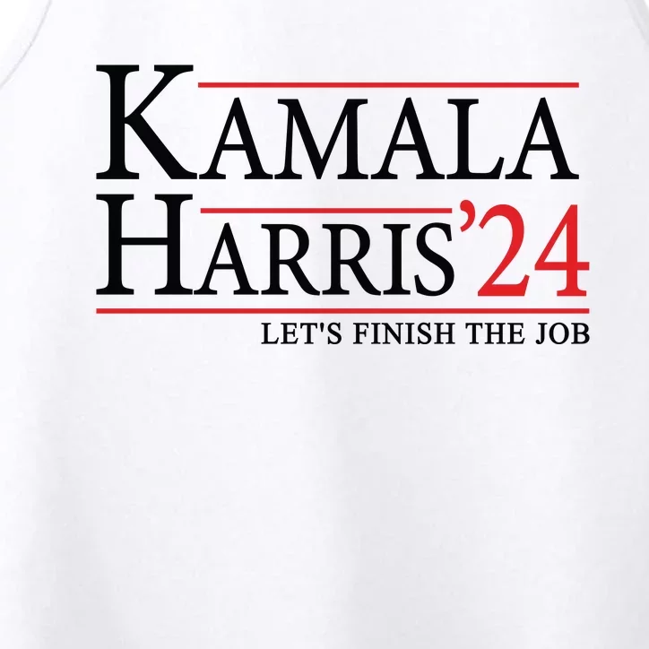 Kamala Harris 2024 Support Graphic Performance Tank