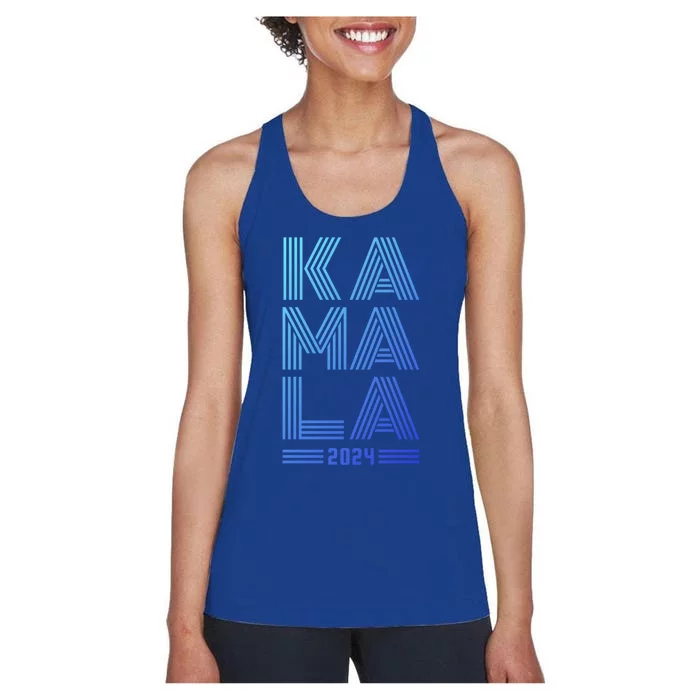 Kamala Harris 2024 Presidential Election Gift Women's Racerback Tank