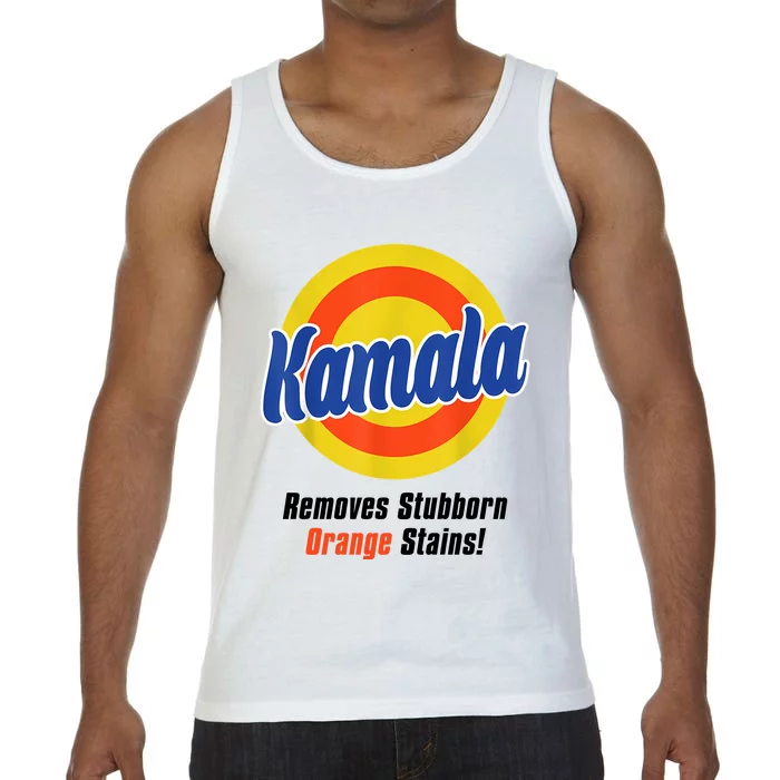 Kamala Harris 2024 Removes Stubborn Stains Funny Comfort Colors® Tank Top