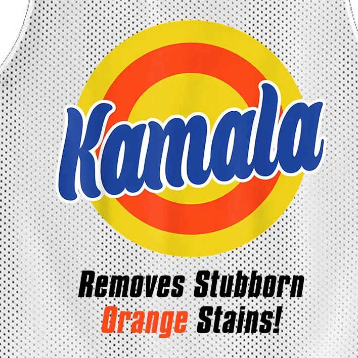 Kamala Harris 2024 Removes Stubborn Stains Funny Mesh Reversible Basketball Jersey Tank