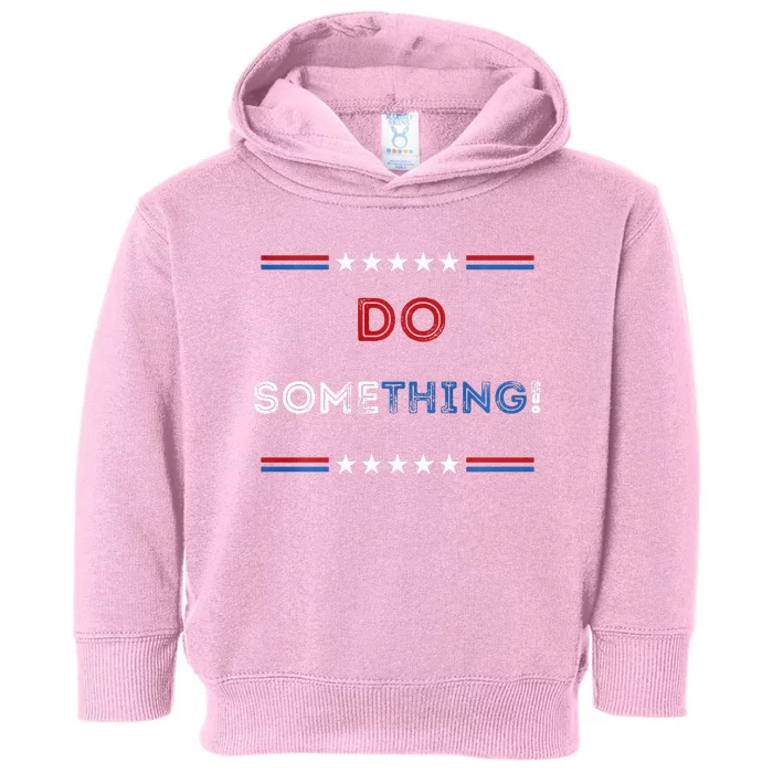 Kamala Harris 2024 Election Michelle Obama Do Something! Long Sleeve Toddler Hoodie