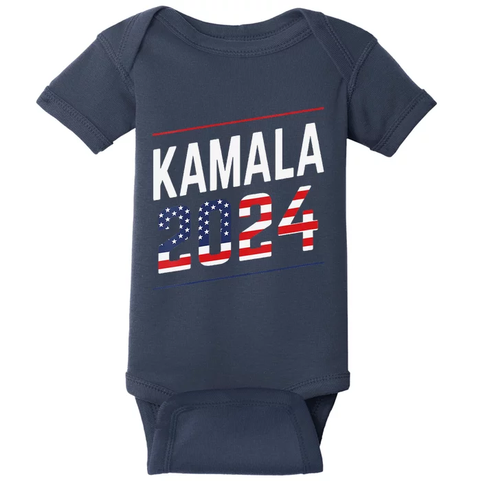 Kamala Harris 2024 President Campaign Baby Bodysuit