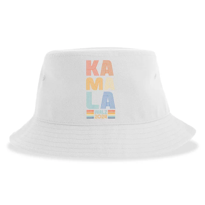 Kamala Harris 2024 For President Election Harris Walz Waltz Sustainable Bucket Hat