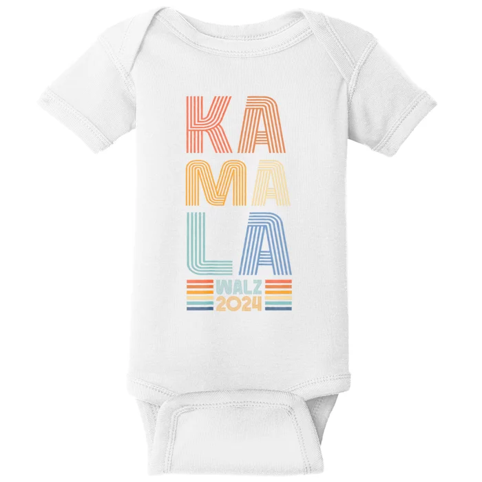 Kamala Harris 2024 For President Election Harris Walz Waltz Baby Bodysuit