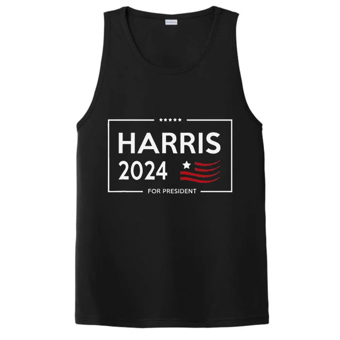 Kamala Harris 2024 For President Campaign Performance Tank