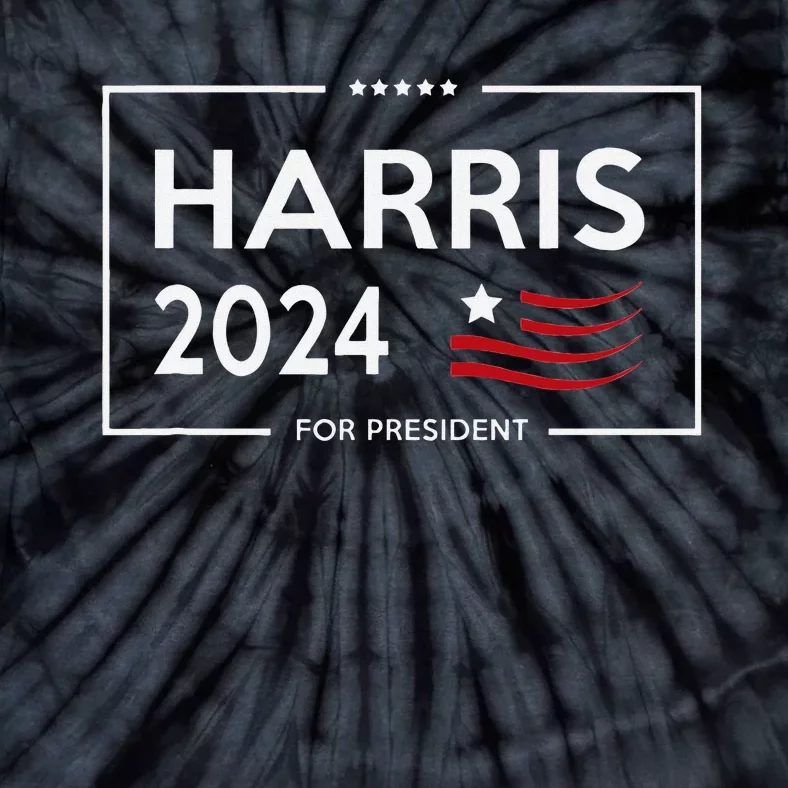 Kamala Harris 2024 For President Campaign Tie-Dye T-Shirt