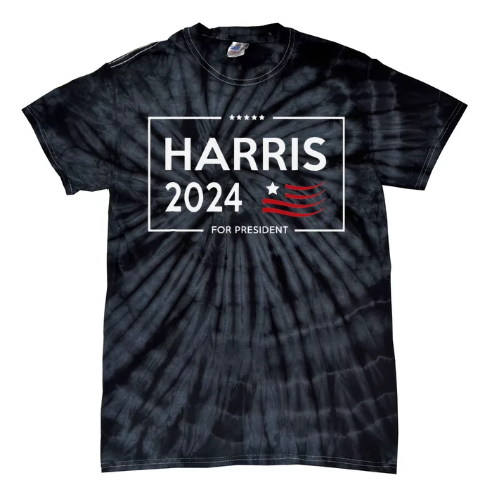 Kamala Harris 2024 For President Campaign Tie-Dye T-Shirt